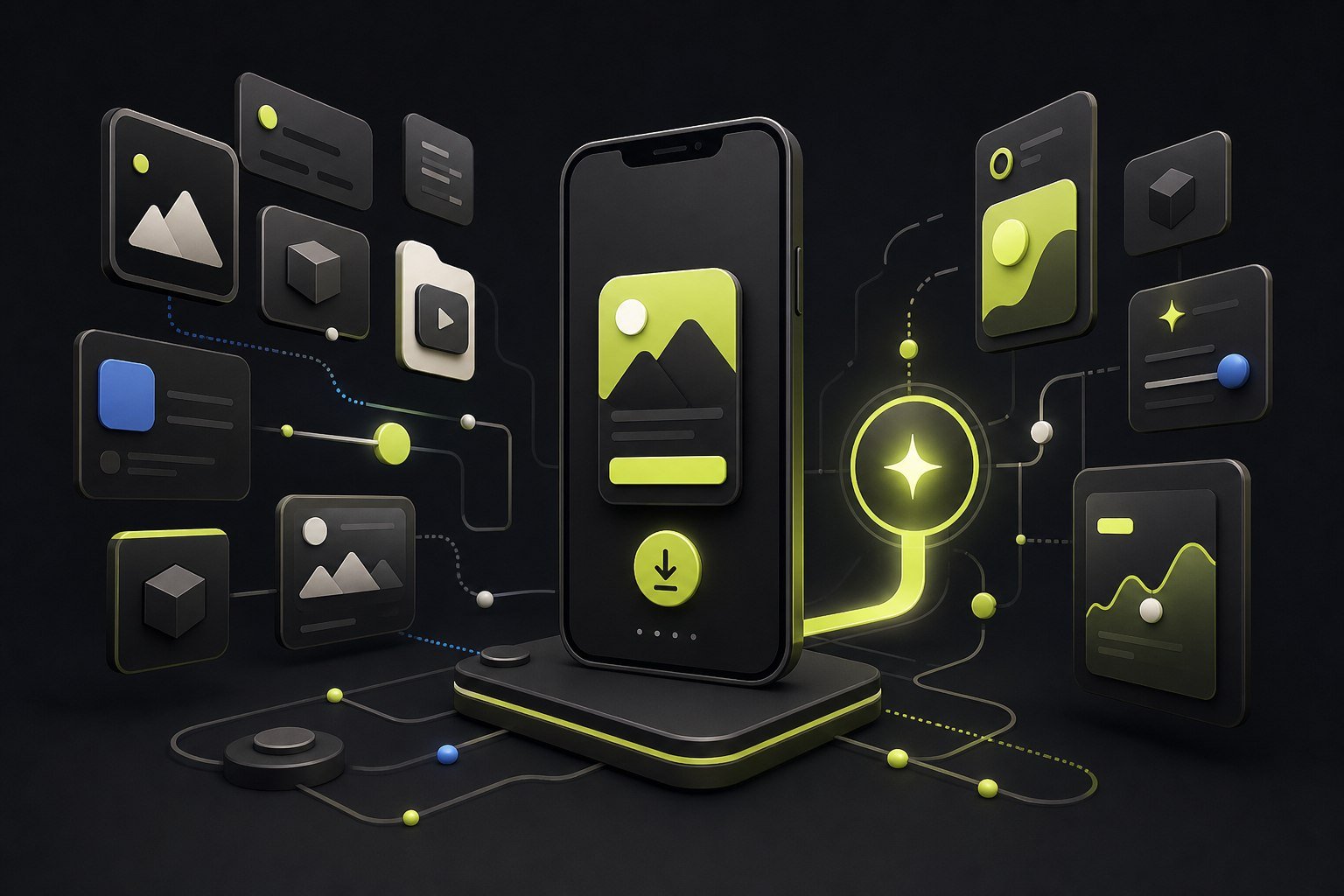 Mobile app advertising campaign