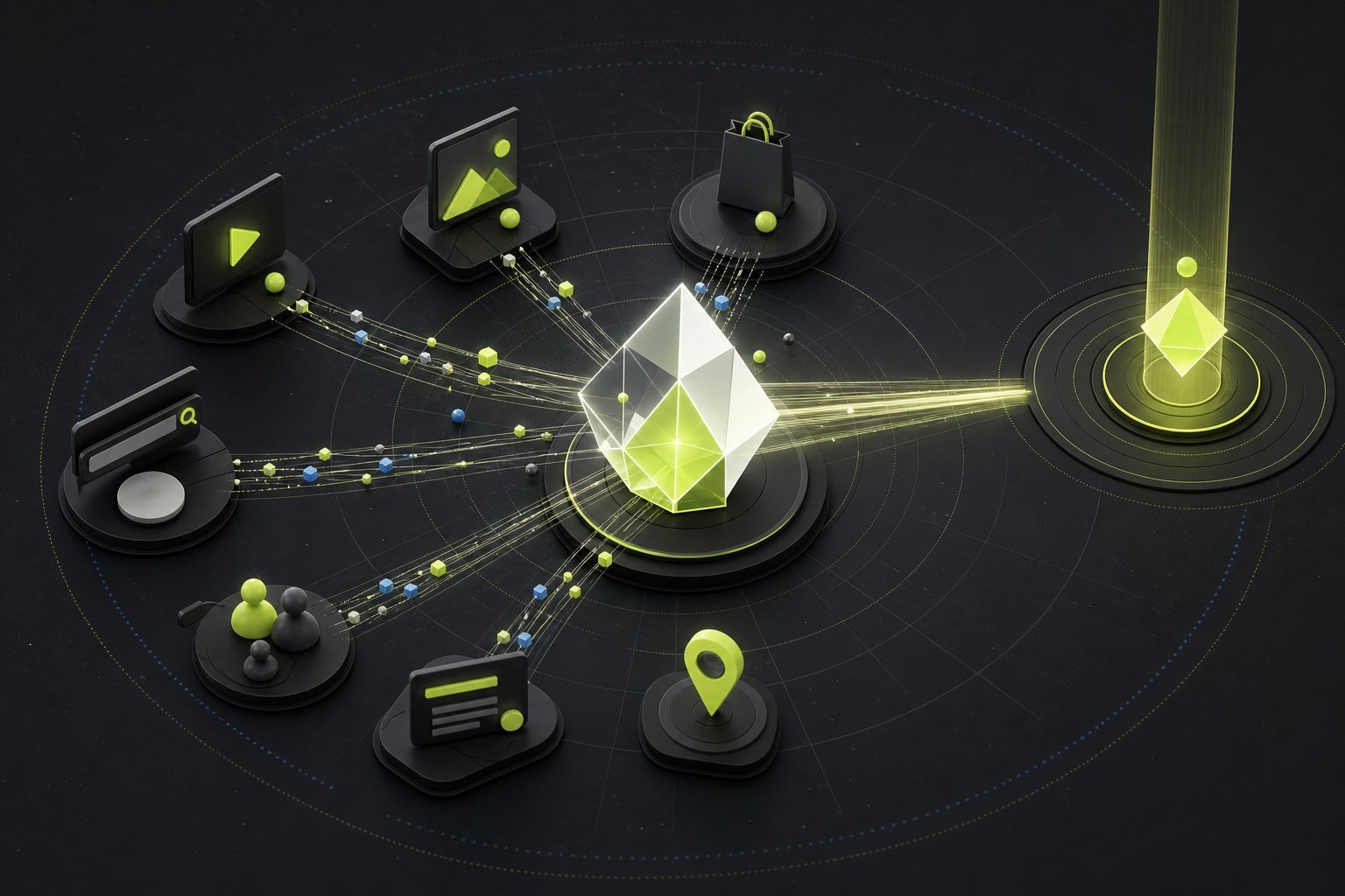 Performance Max cross-channel campaign